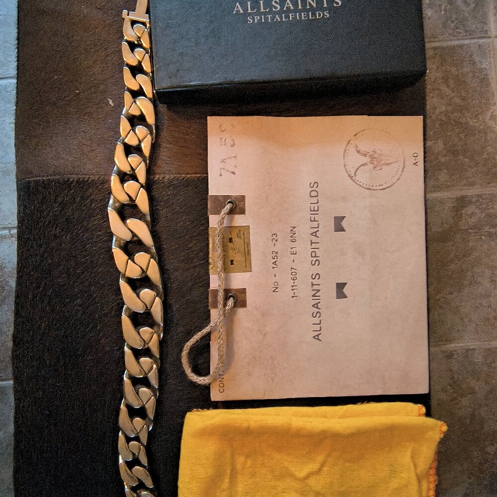 All saints chunky necklace